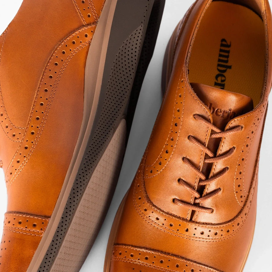 Amberjack The Cap-Toe (Honey)