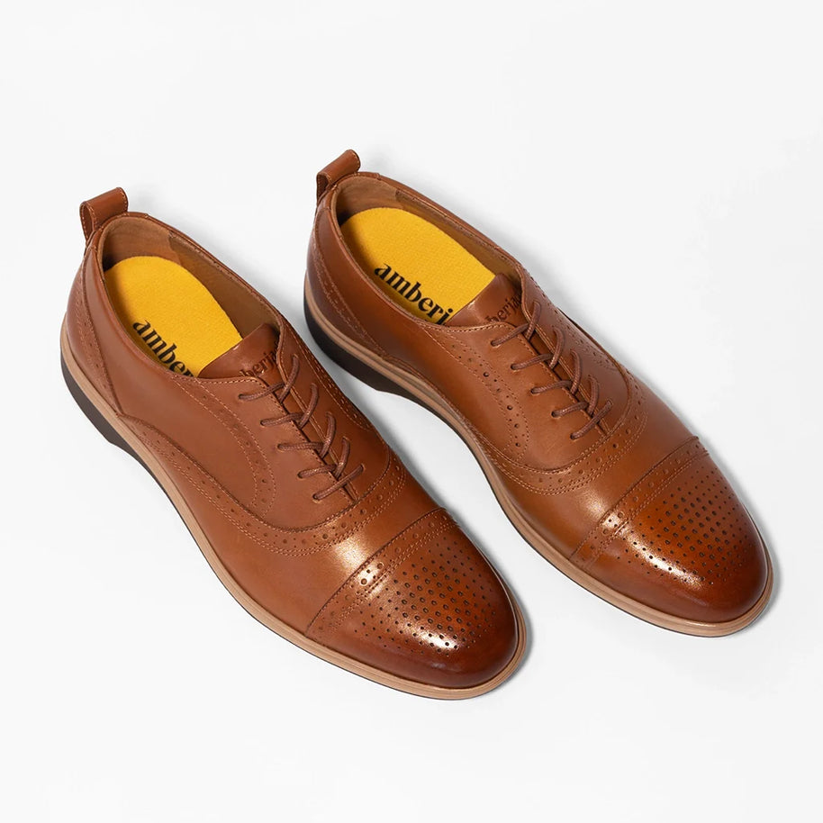 Amberjack The Cap-Toe (Honey)
