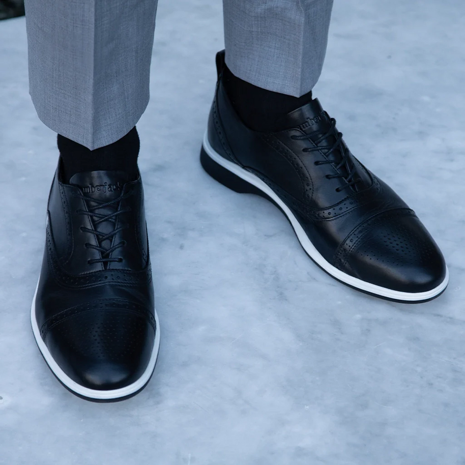 Amberjack The Cap-Toe (Onyx)