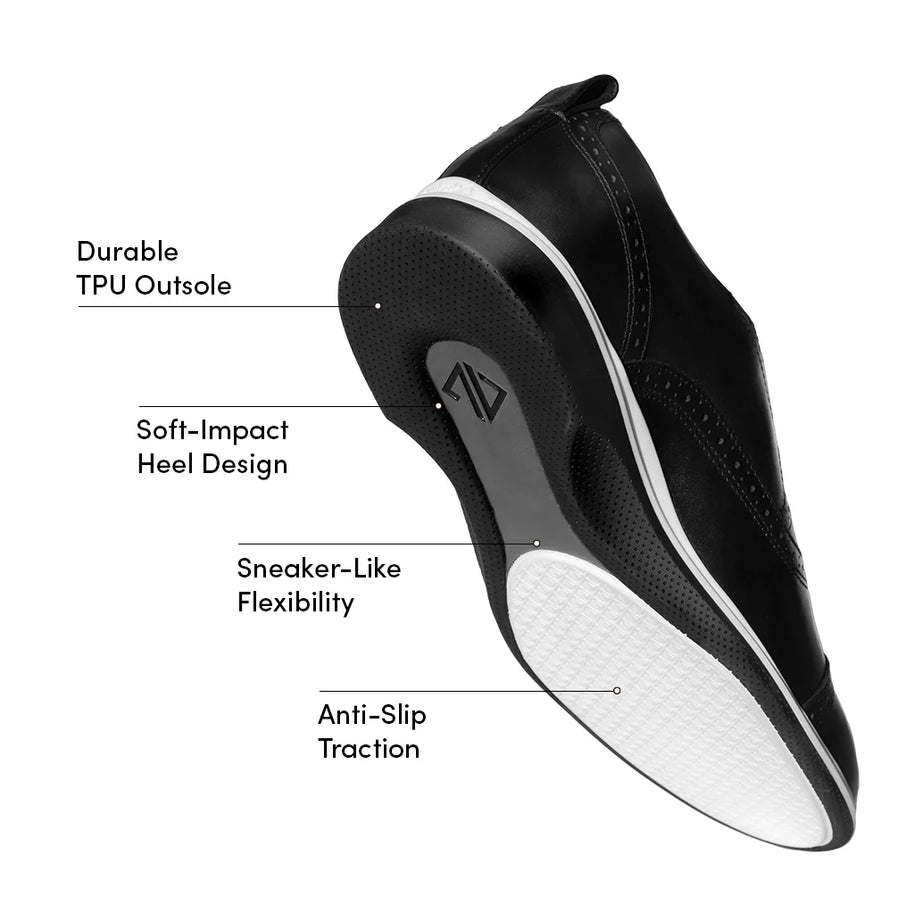 Amberjack The Cap-Toe (Onyx)