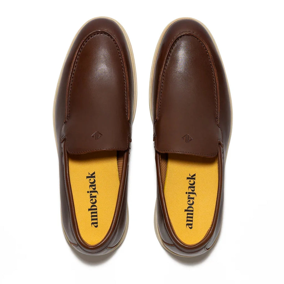 Amberjack The Loafer (Chestnut & Cream)