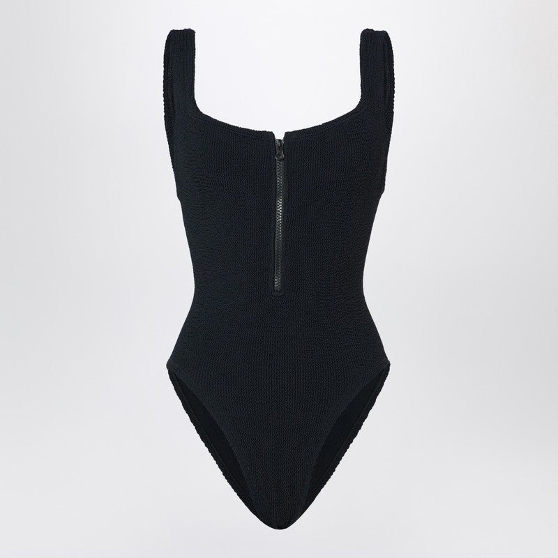 Hunza G. Hunza G Dallas One-piece Swimsuit In Black