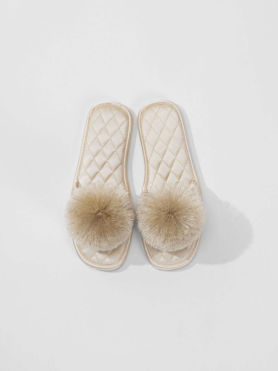 Ulivary Asian-inspired Embroidered Slippers