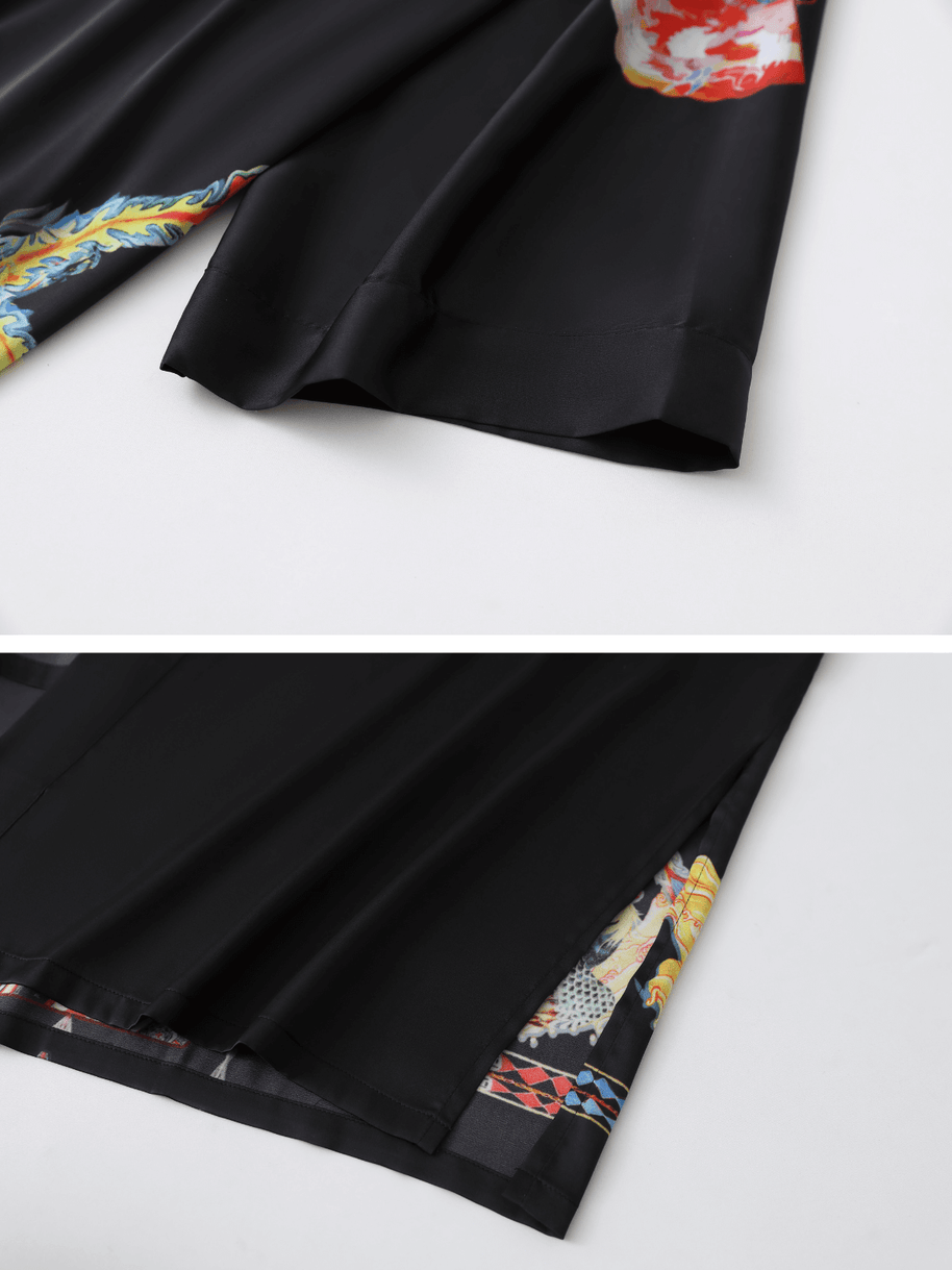 Ulivary Dragon Phoenix Kimono Robe