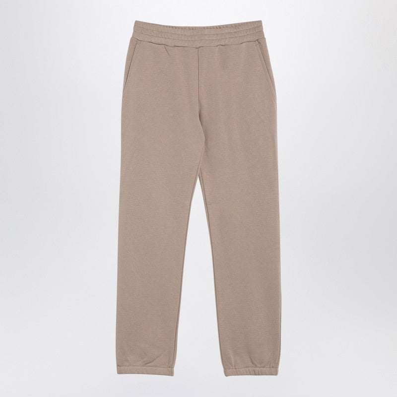 Golden Goose Kids' Beige Cotton-blend Jogging Trousers