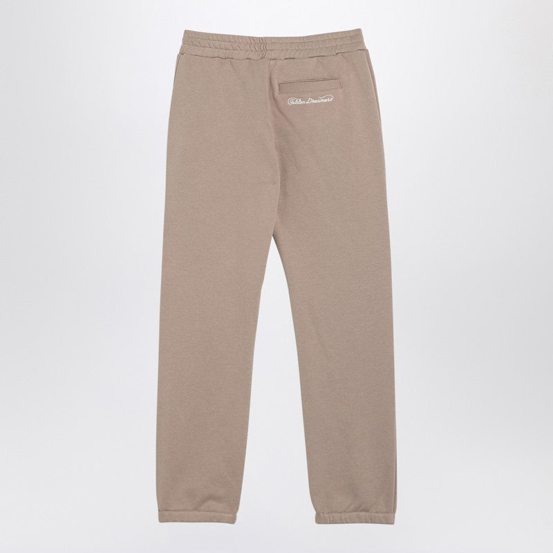 Golden Goose Kids' Beige Cotton-blend Jogging Trousers