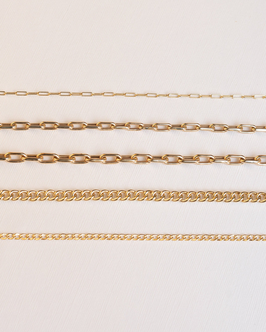 Zoe Lev 14k Gold Extra Large Open Link Chain Necklace