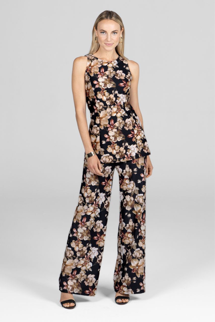 KiraGrace JULIA TUNIC: FALL TONAL FLORAL