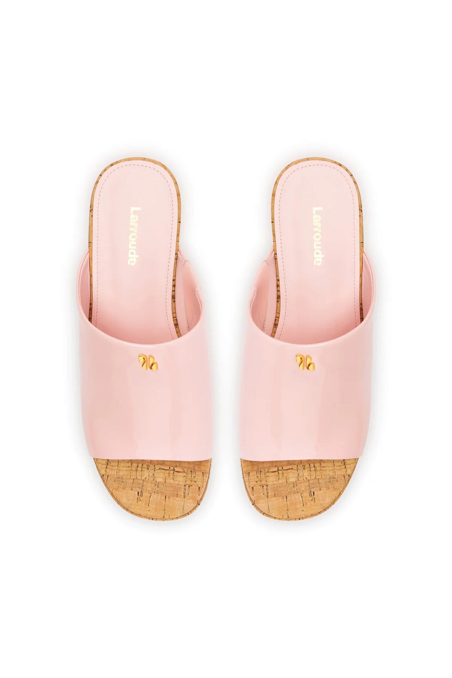 Larroude Charli Mule In Tulip Leather