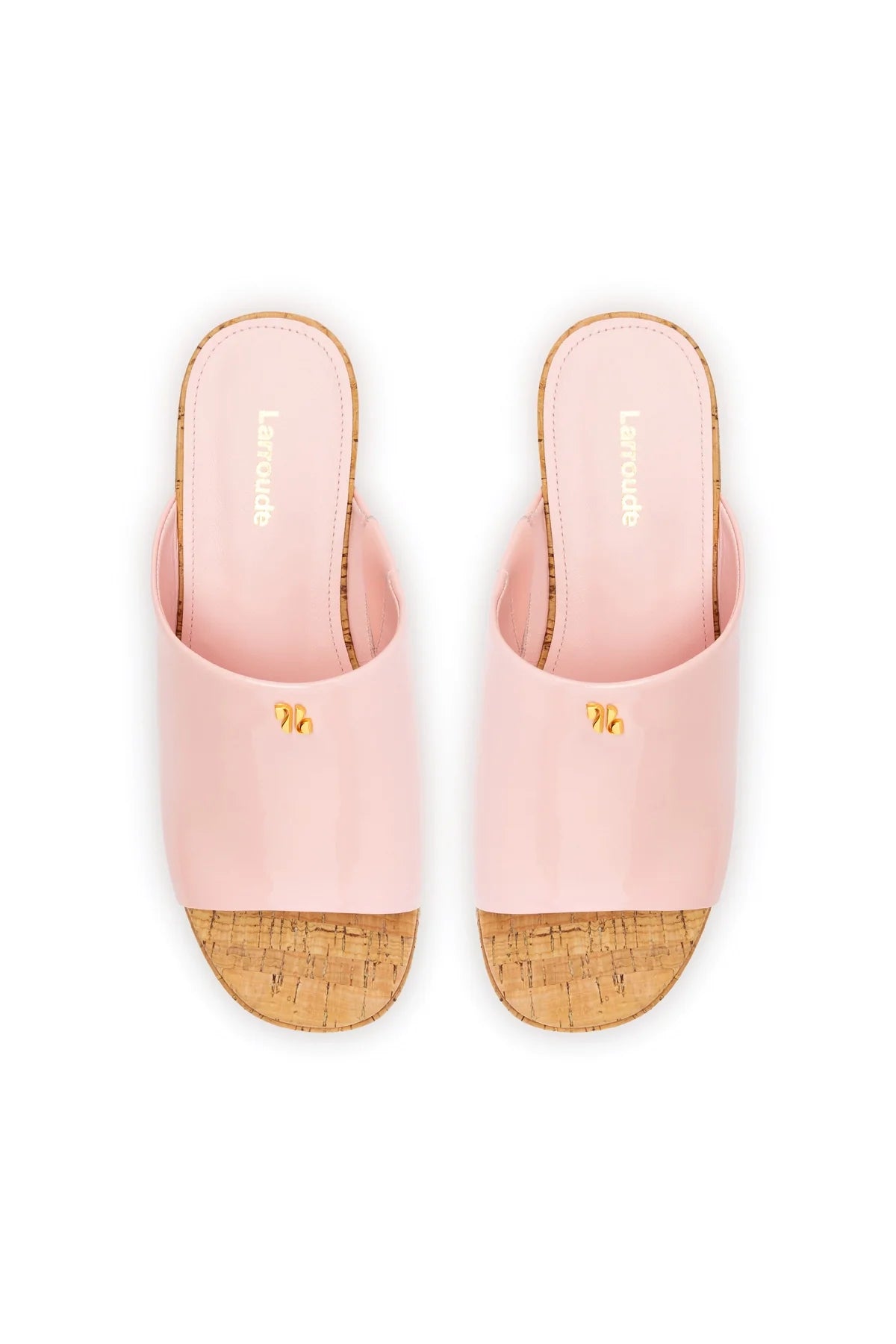 Larroude Charli Mule In Tulip Leather