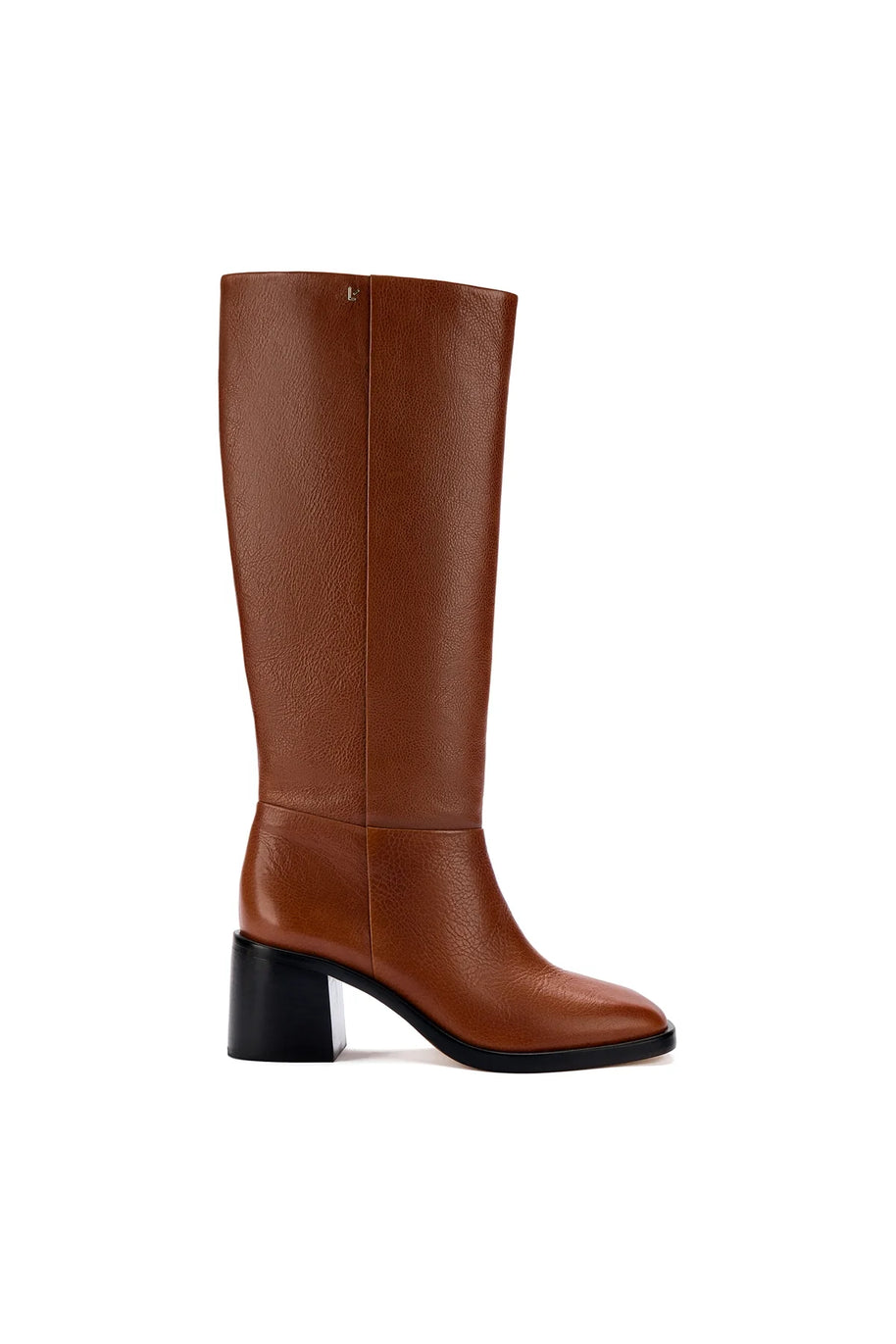 Larroude Ricky Boot In Mocca Leather