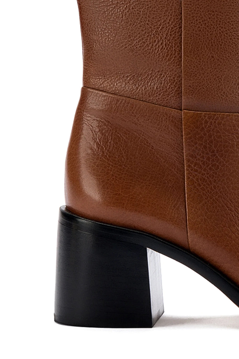 Larroude Ricky Boot In Mocca Leather