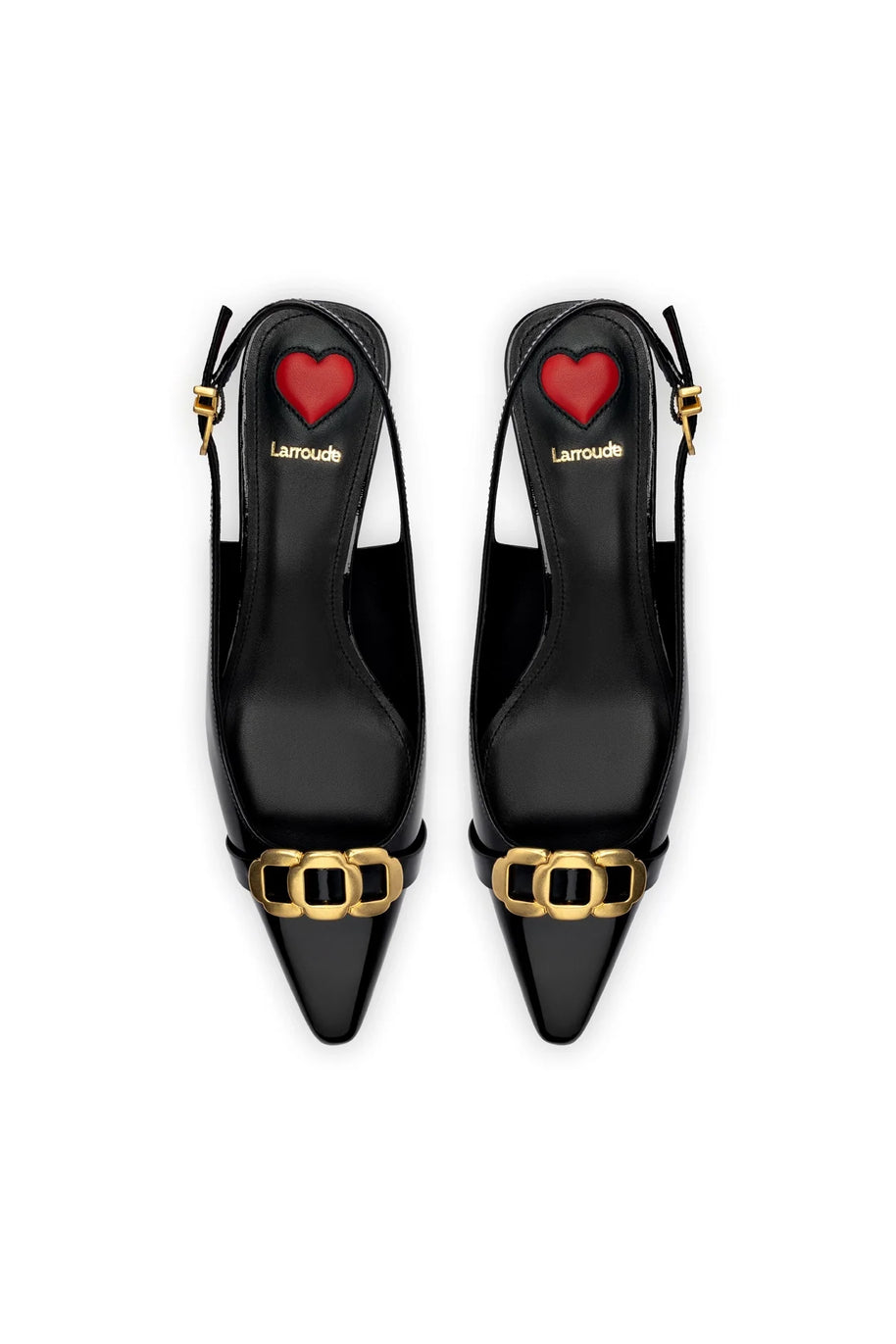 Franca Pump In Black Patent Leather