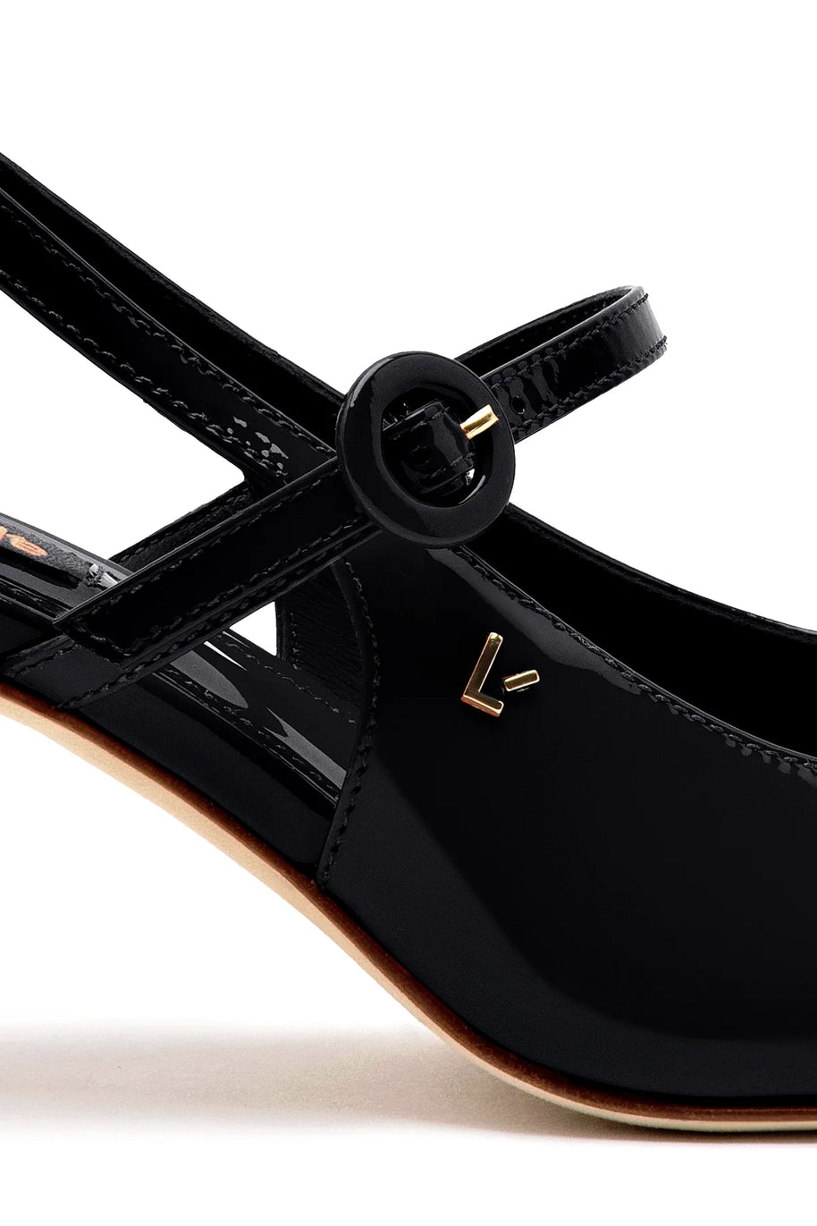 Georgina Pump In Black Patent Leather