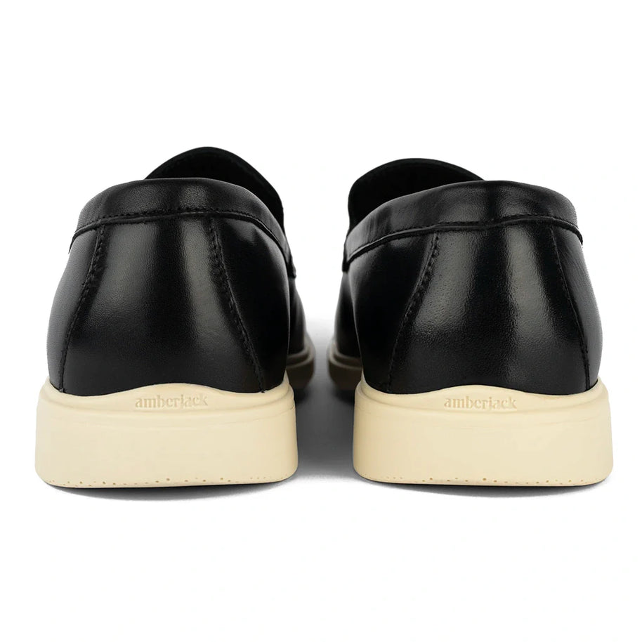 Amberjack The Loafer (Obsidian & Cream)
