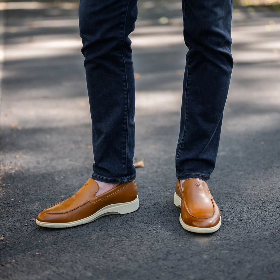 Amberjack The Loafer (Honey & Cream)