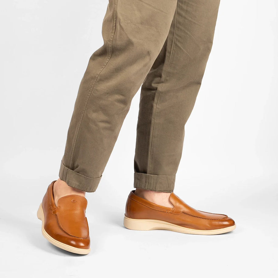 Amberjack The Loafer (Honey & Cream)