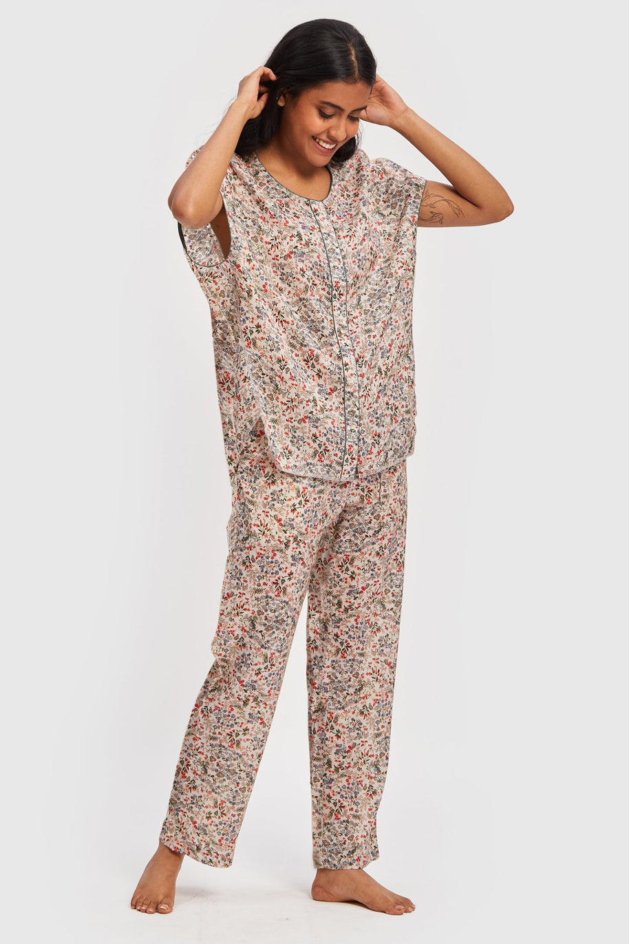 Moonbeams And Starbursts Pajama Set