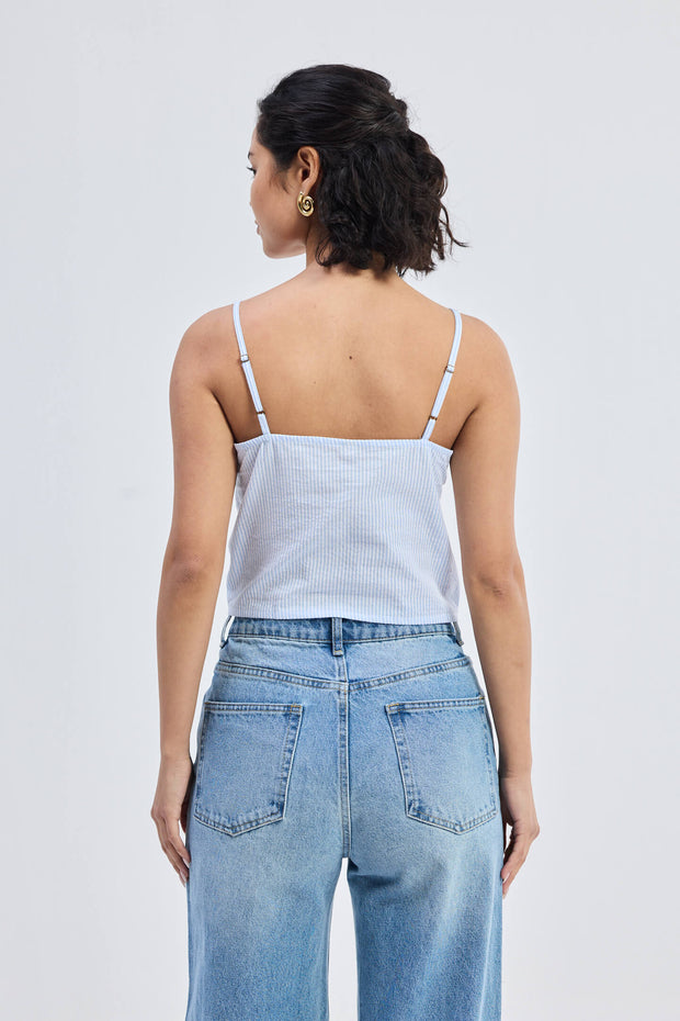 Reistor Pool Day Tan Lines in Classic Stripes