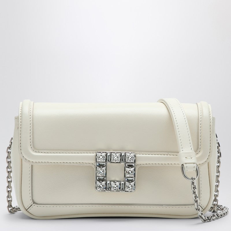 ROGER VIVIER Jeu De Fille Leather Clutch Bag