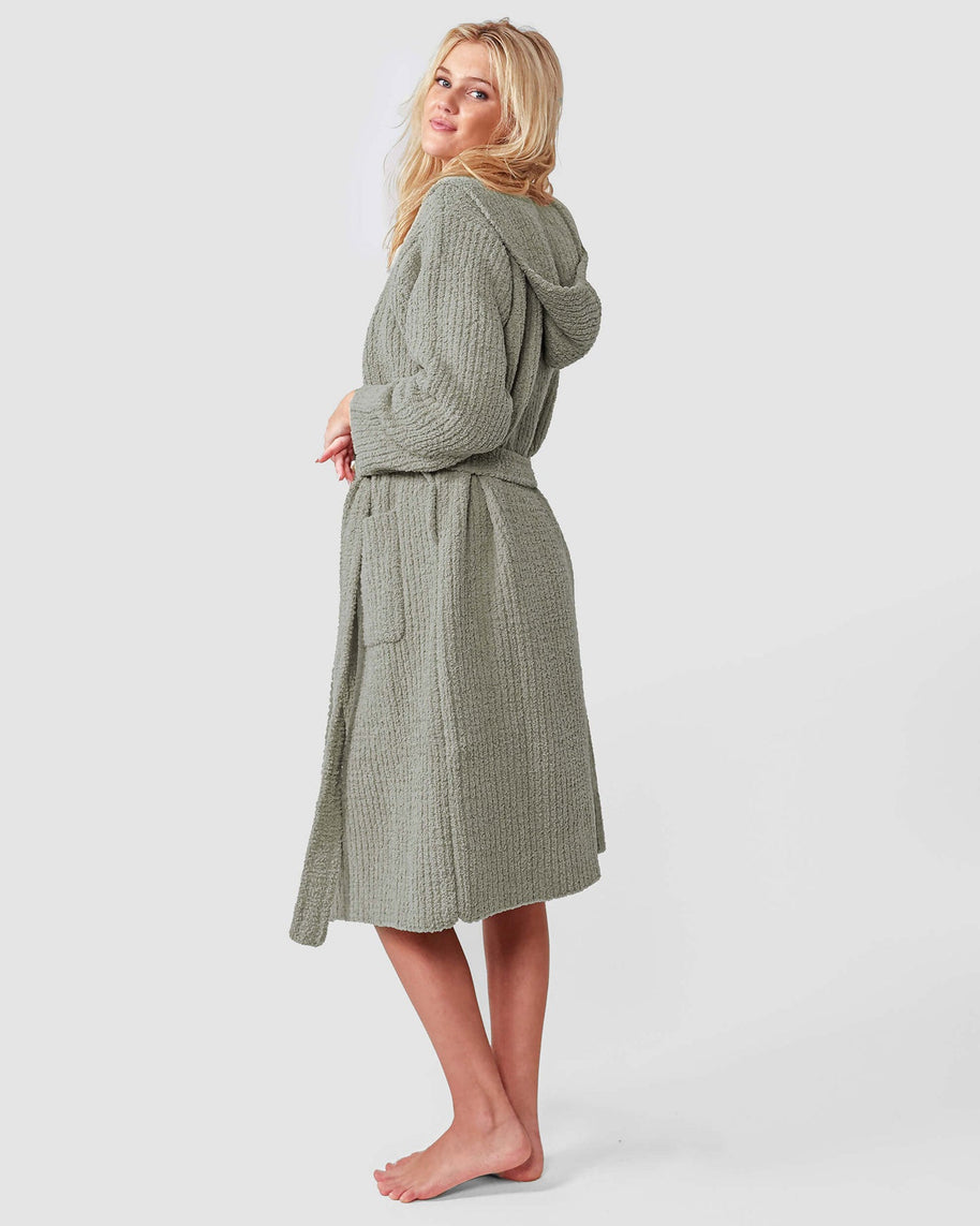 Sunday Citizen Ribbed Hooded Robe (more colors)