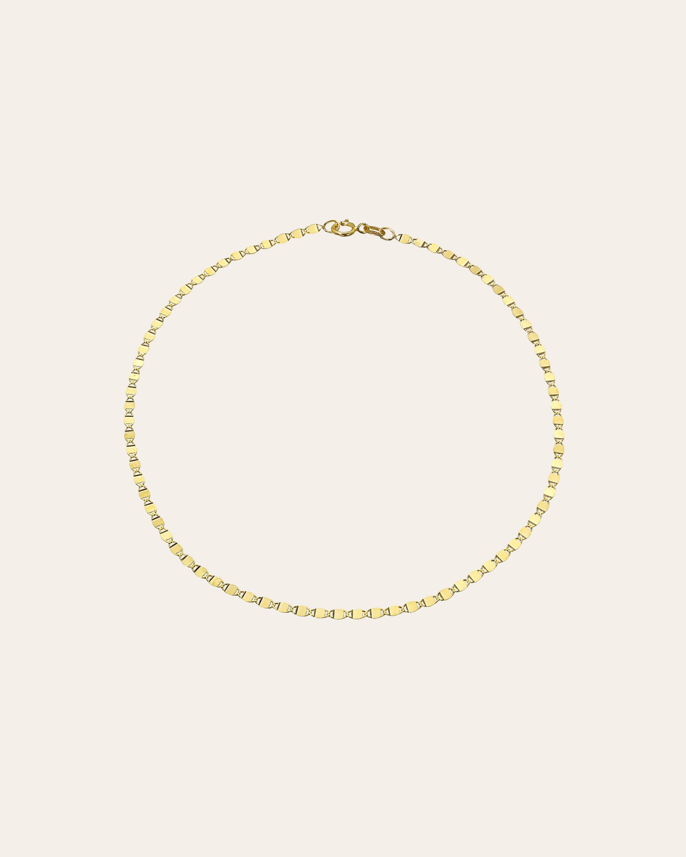 Zoe Lev 14k Gold Mirror Chain Bracelet