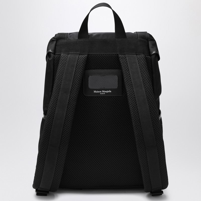 Maison Margiela Medium Black Technical Backpack
