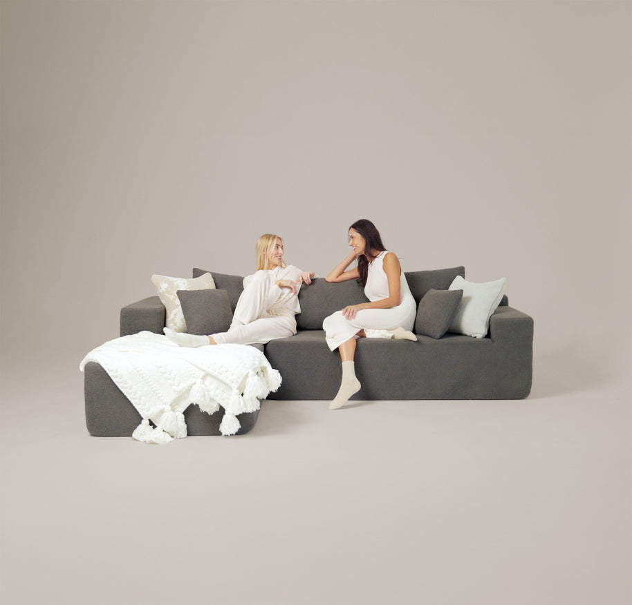 Sunday Citizen Braided Pom Pom Throw Blanket (more Colors)