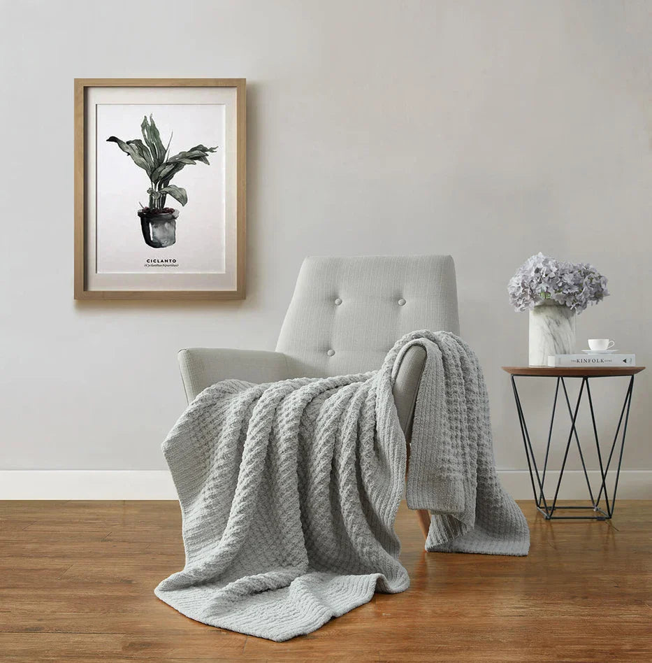 Sunday Citizen Waffle Lightweight Throw Blanket (more Colors)