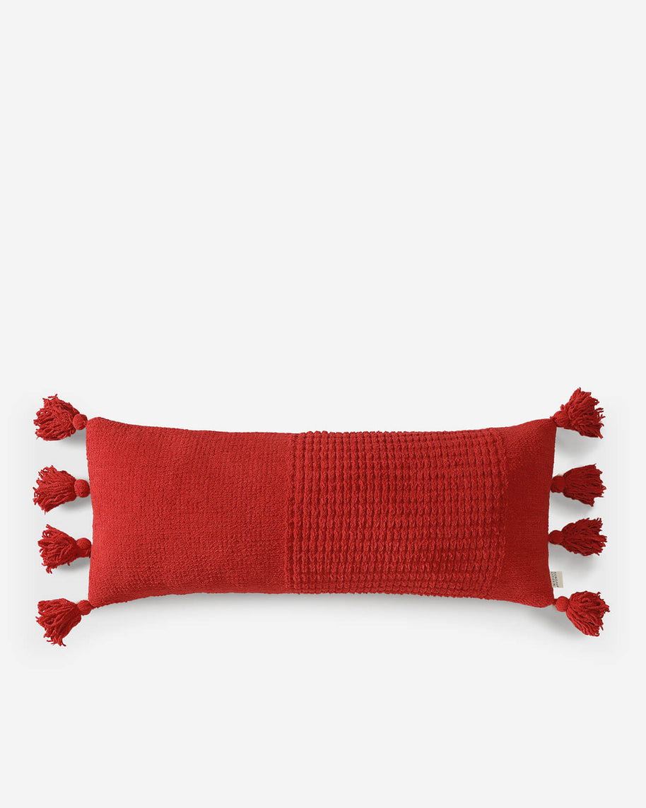 Sunday Citizen Braided Pom Pom Lumbar Pillow (more Colors)