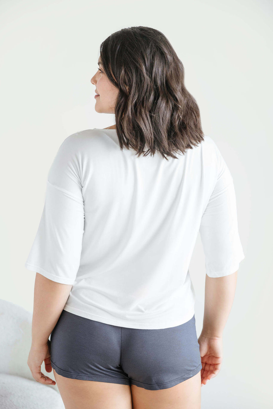 Sunday Citizen Naked Modal Boat Neck Tee (more colors)