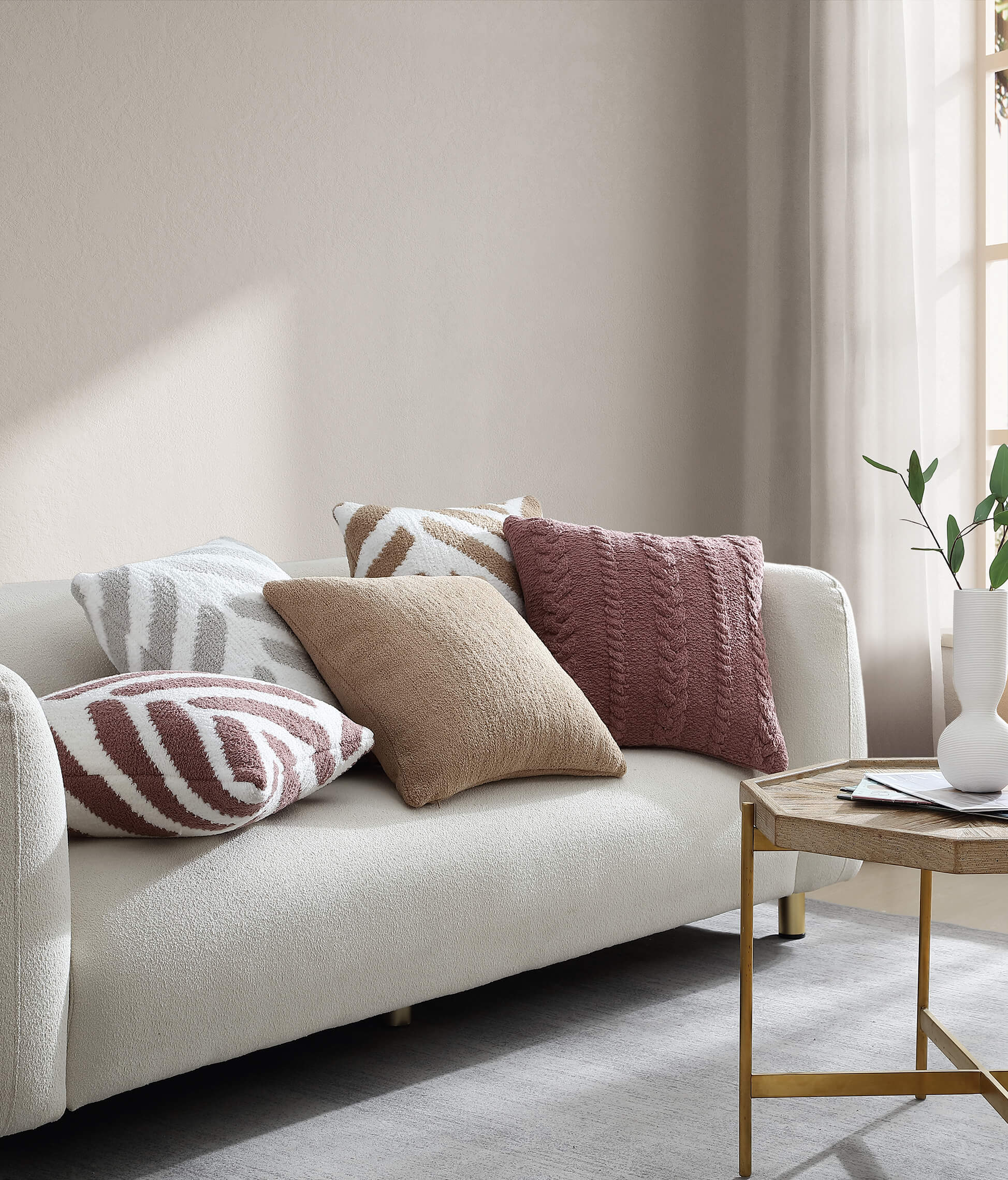 Sunday Citizen Braided Throw Pillow (more Colors)