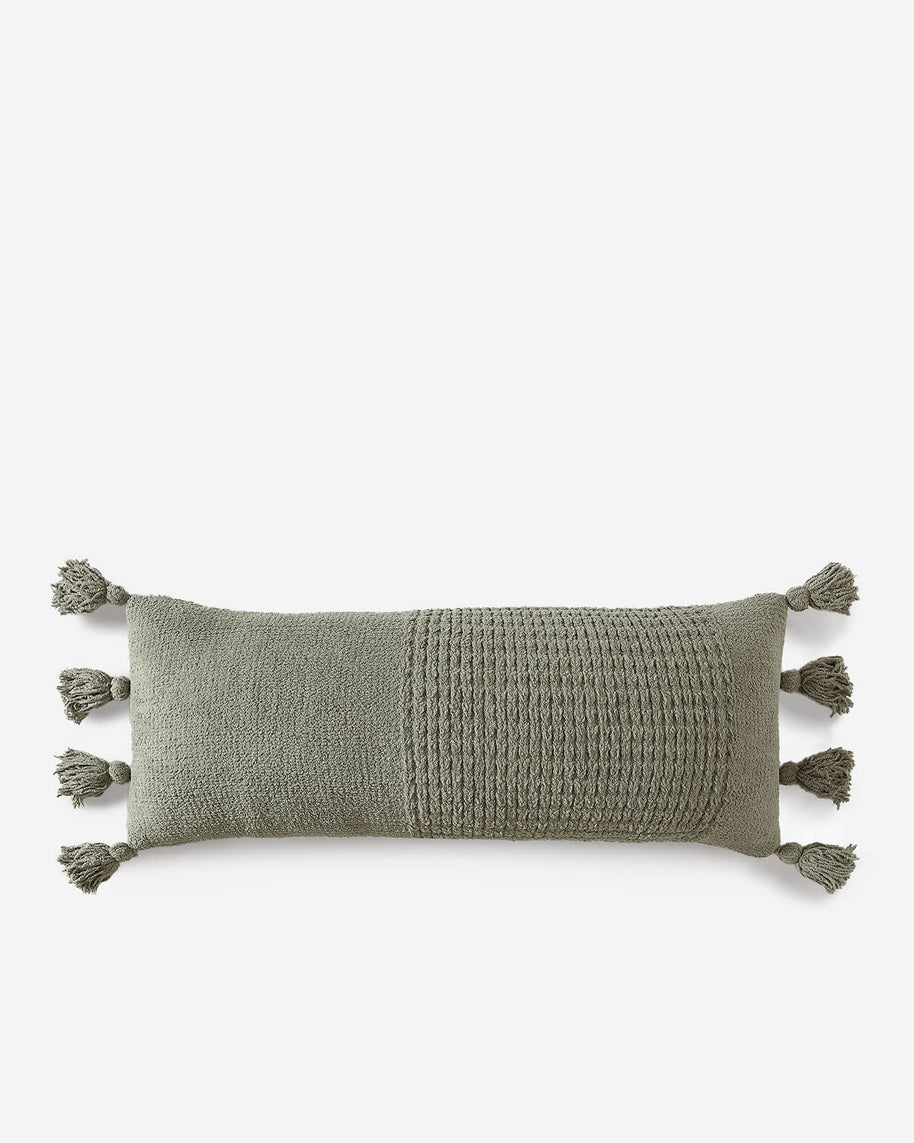 Sunday Citizen Braided Pom Pom Lumbar Pillow (more Colors)