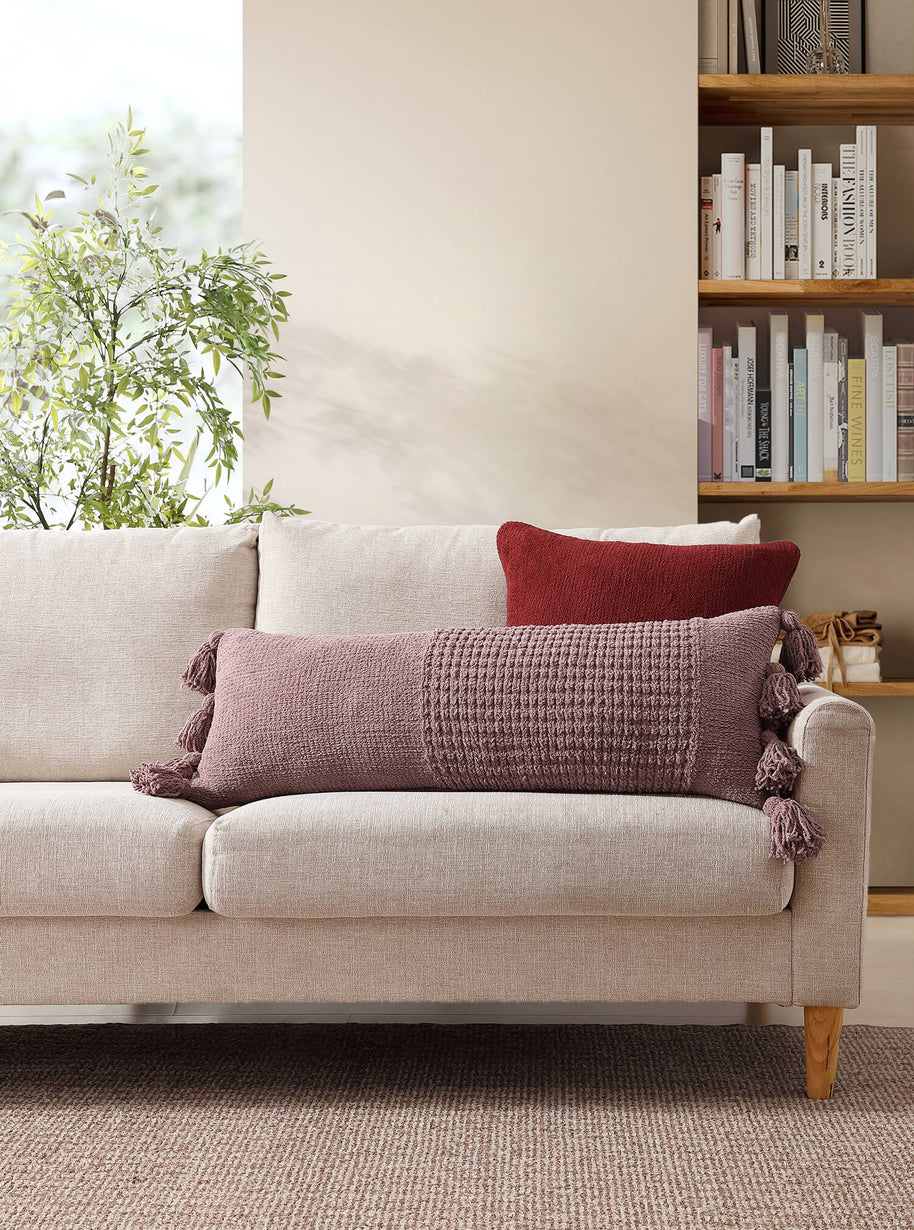 Sunday Citizen Braided Pom Pom Lumbar Pillow (more Colors)
