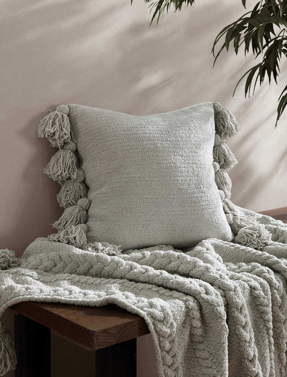 Sunday Citizen Pom Pom Throw Pillow (more Colors)
