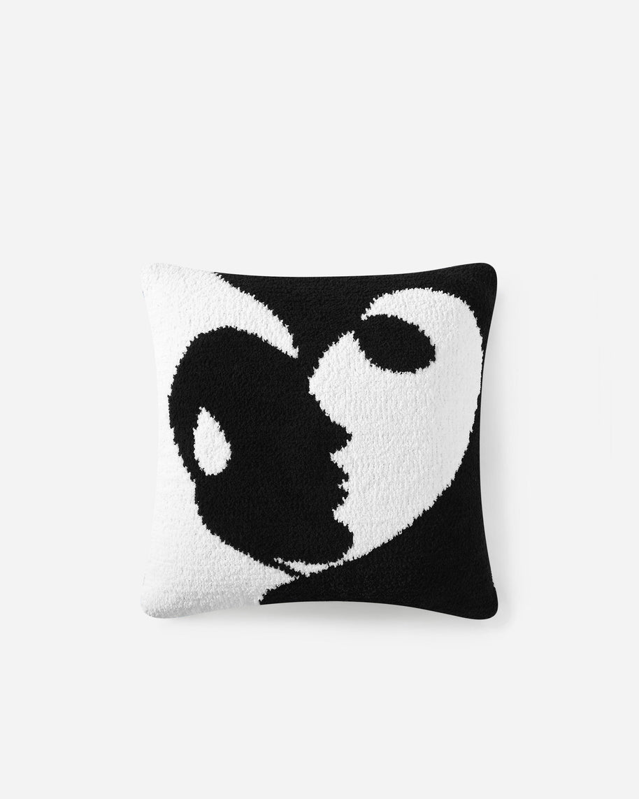 Sunday Citizen Faces II Throw Pillow (more Colors)