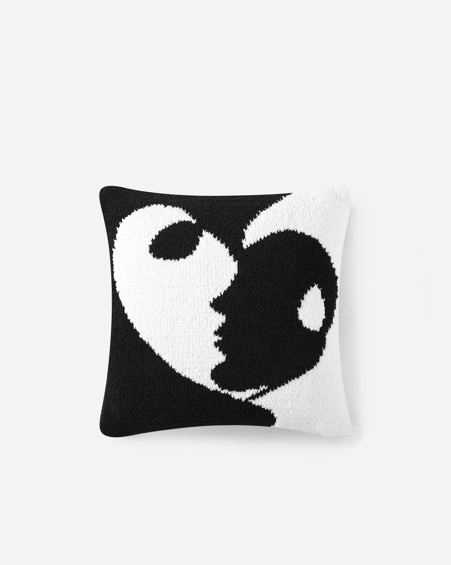 Sunday Citizen Faces II Throw Pillow (more Colors)