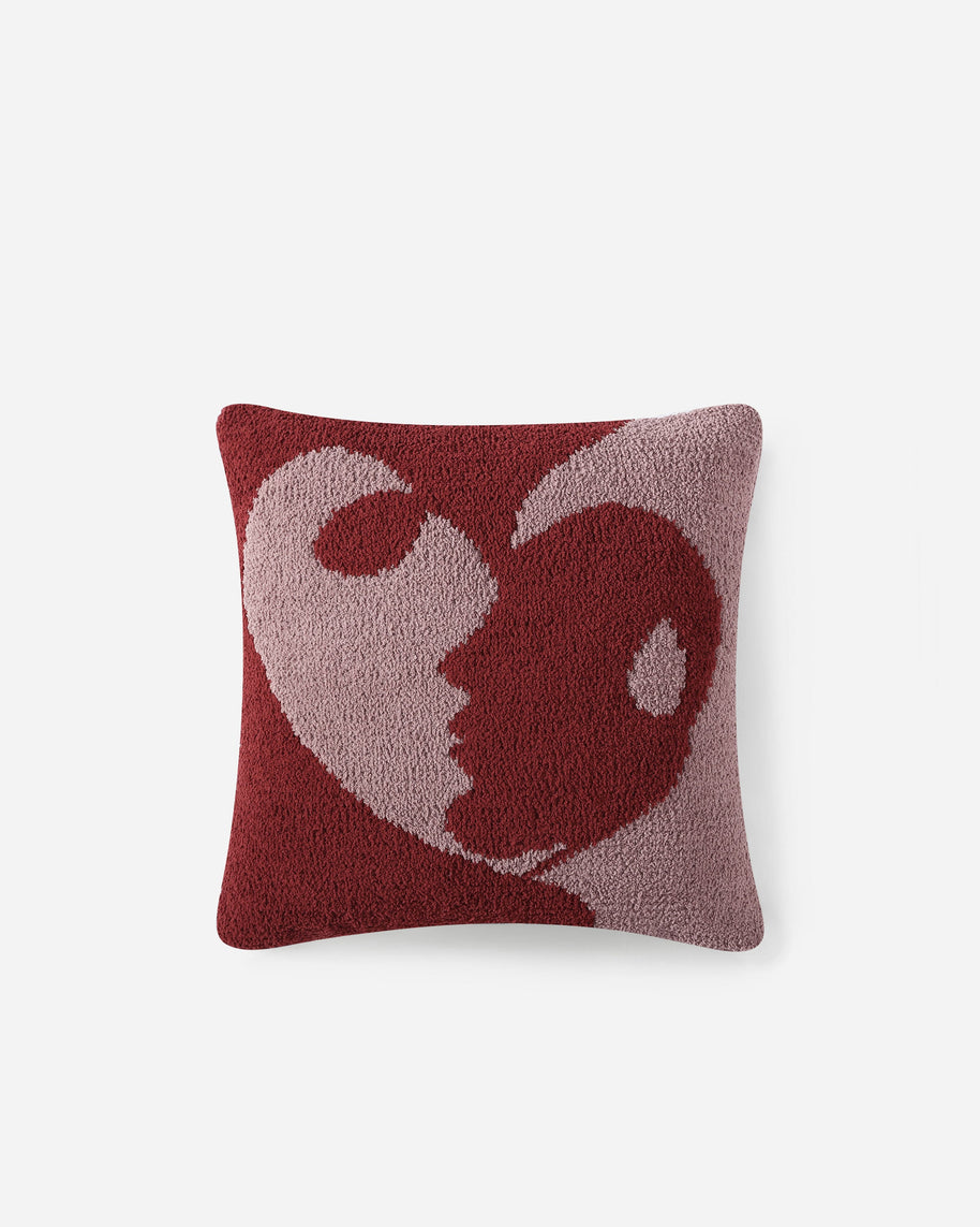 Sunday Citizen Faces II Throw Pillow (more Colors)