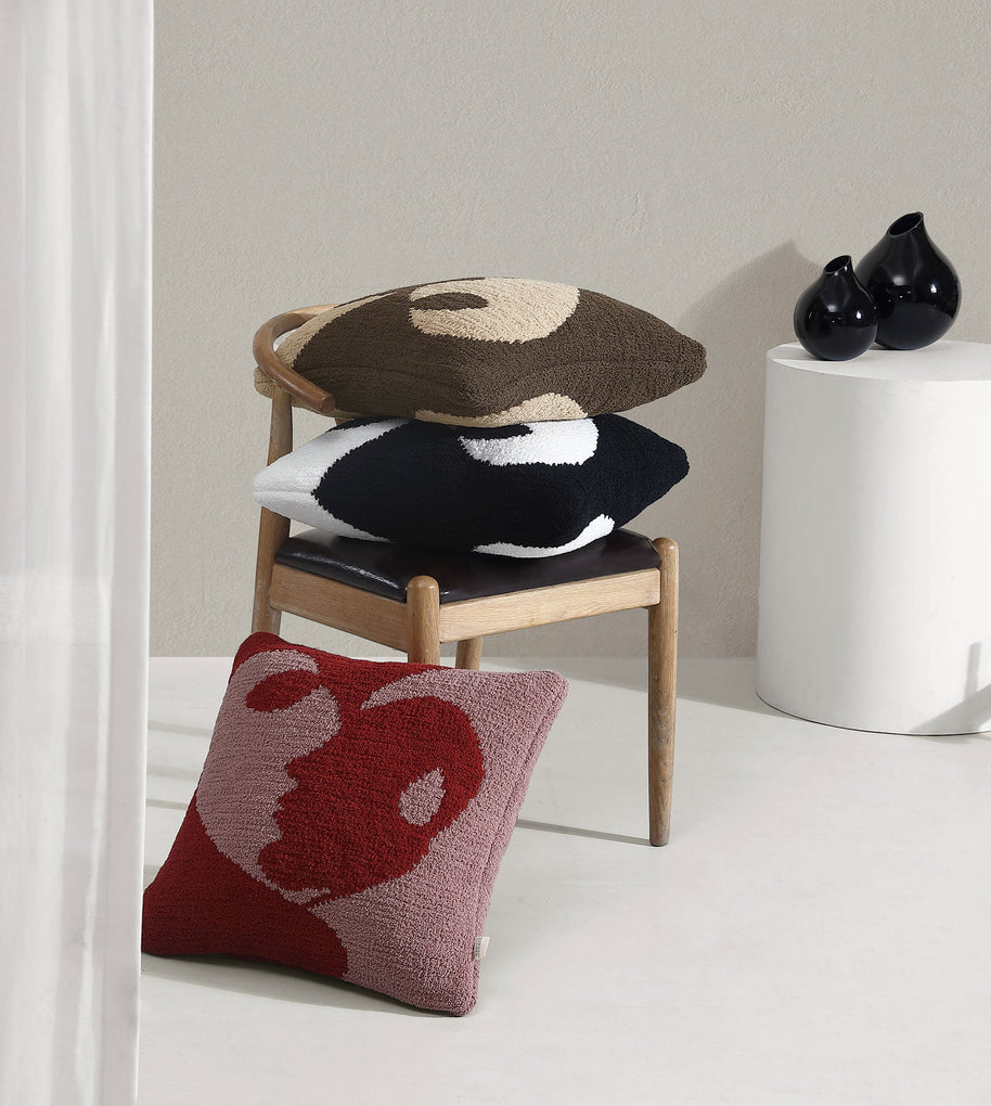 Sunday Citizen Faces II Throw Pillow (more Colors)