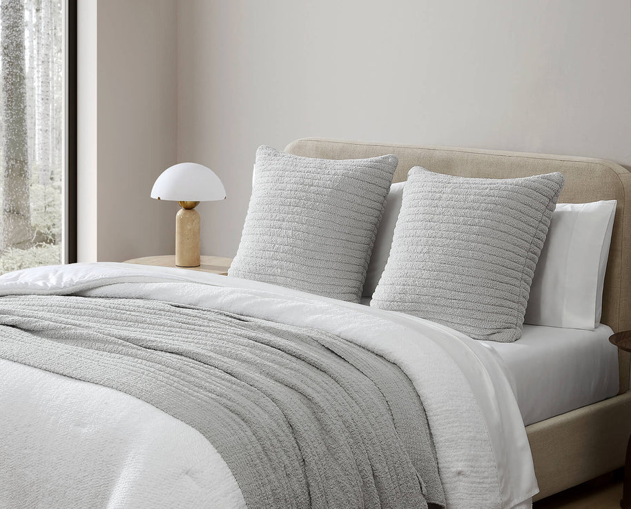Sunday Citizen Snug Striped Euro Pillow (more Colors)