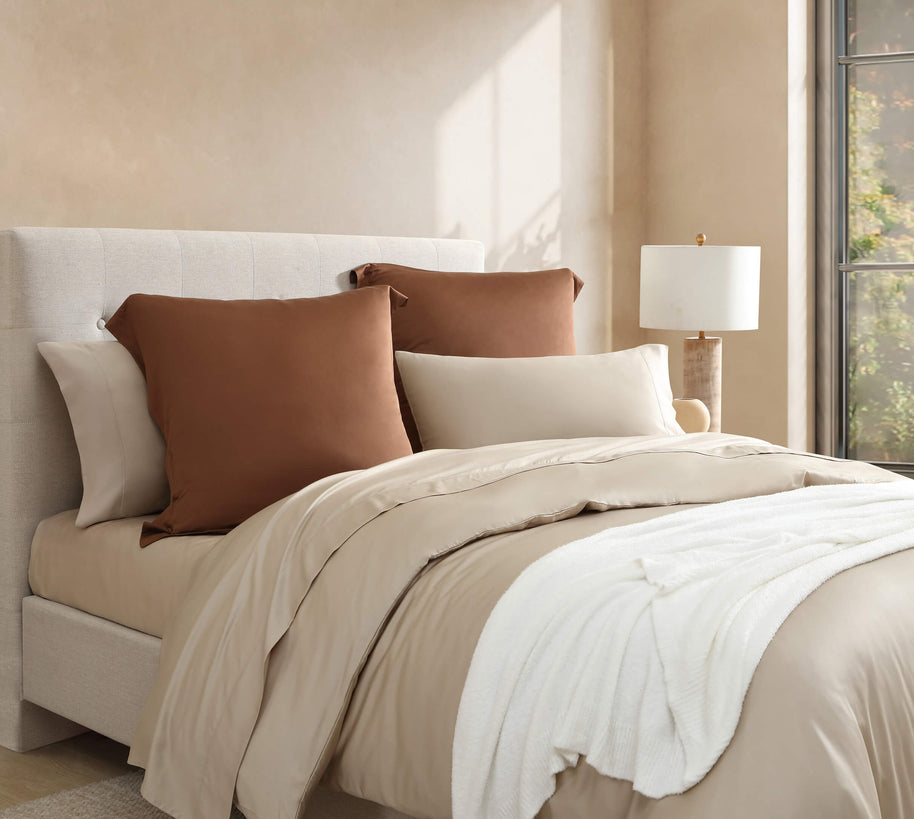 Sunday Citizen Natural Premium Bamboo Euro Sham (more Colors)