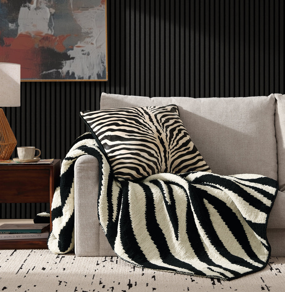 Sunday Citizen Zebra Throw Pillow (more Colors)