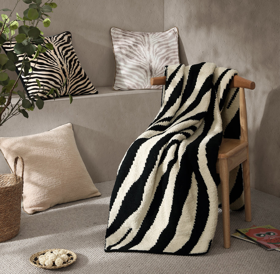 Sunday Citizen Zebra Throw Pillow (more Colors)