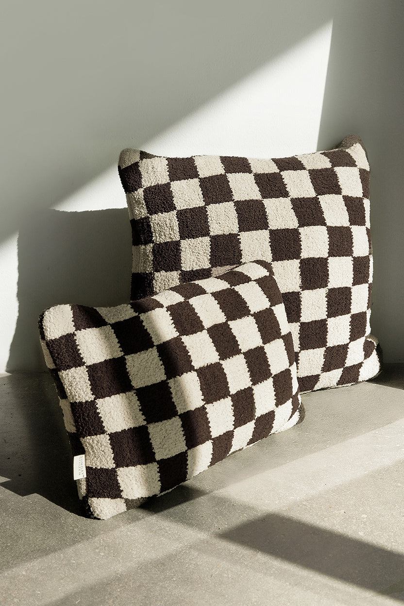 Sunday Citizen Checkerboard Throw Pillow (more colors)