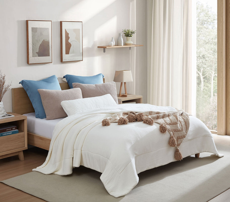 Sunday Citizen Snug Waffle Lumbar Pillow (more Colors)