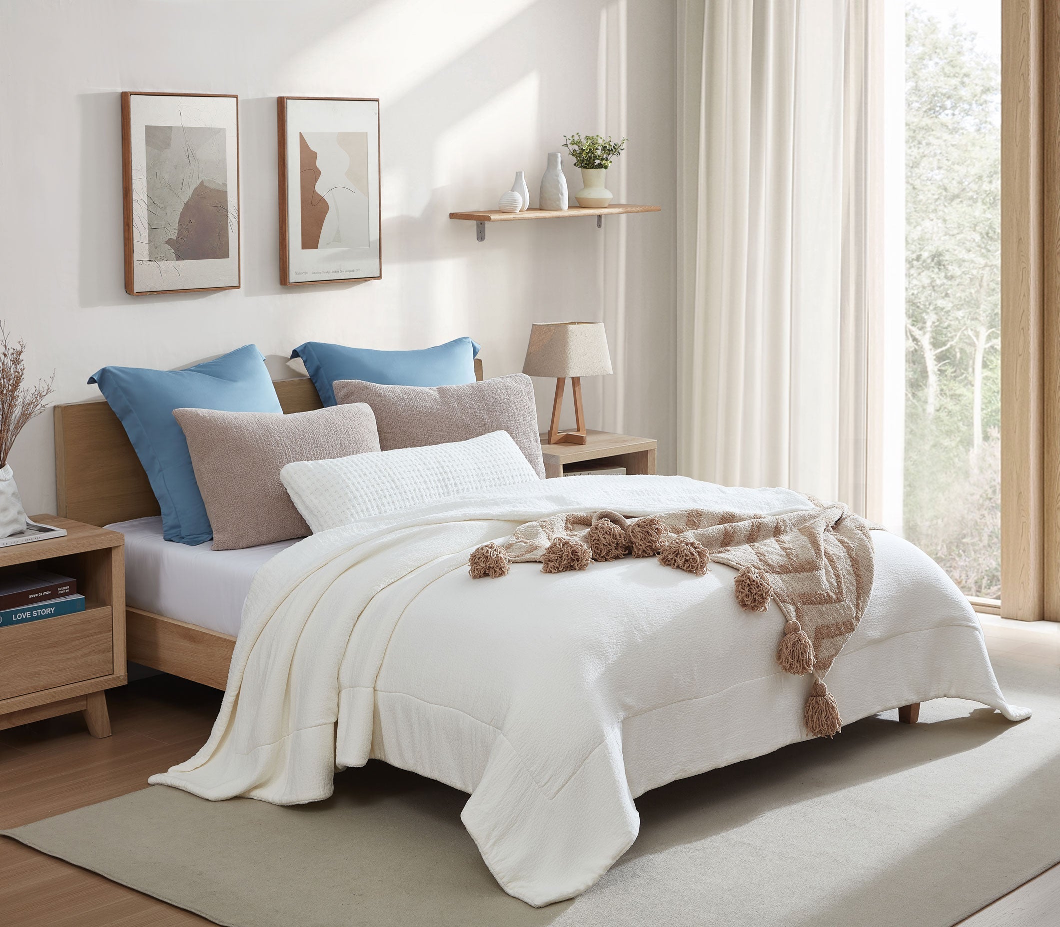 Sunday Citizen Snug Waffle Lumbar Pillow (more Colors)