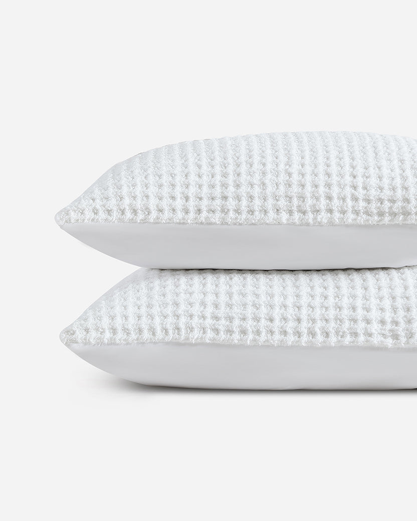 Sunday Citizen Snug Waffle + Bamboo Sham Set (more Colors)