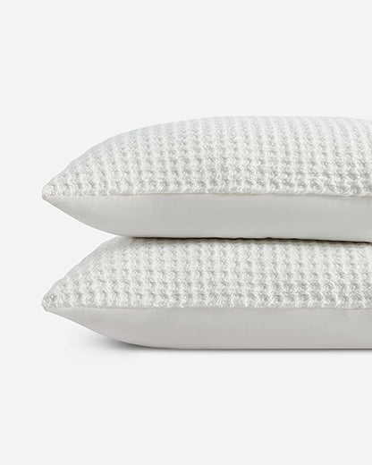 Sunday Citizen Snug Waffle + Bamboo Sham Set (more Colors)