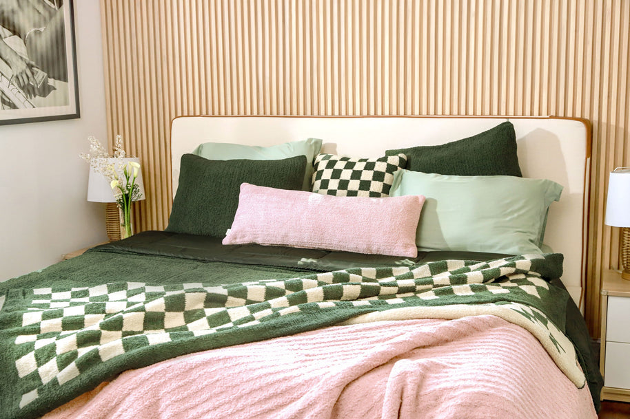 Sunday Citizen Checkerboard Throw Pillow (more colors)