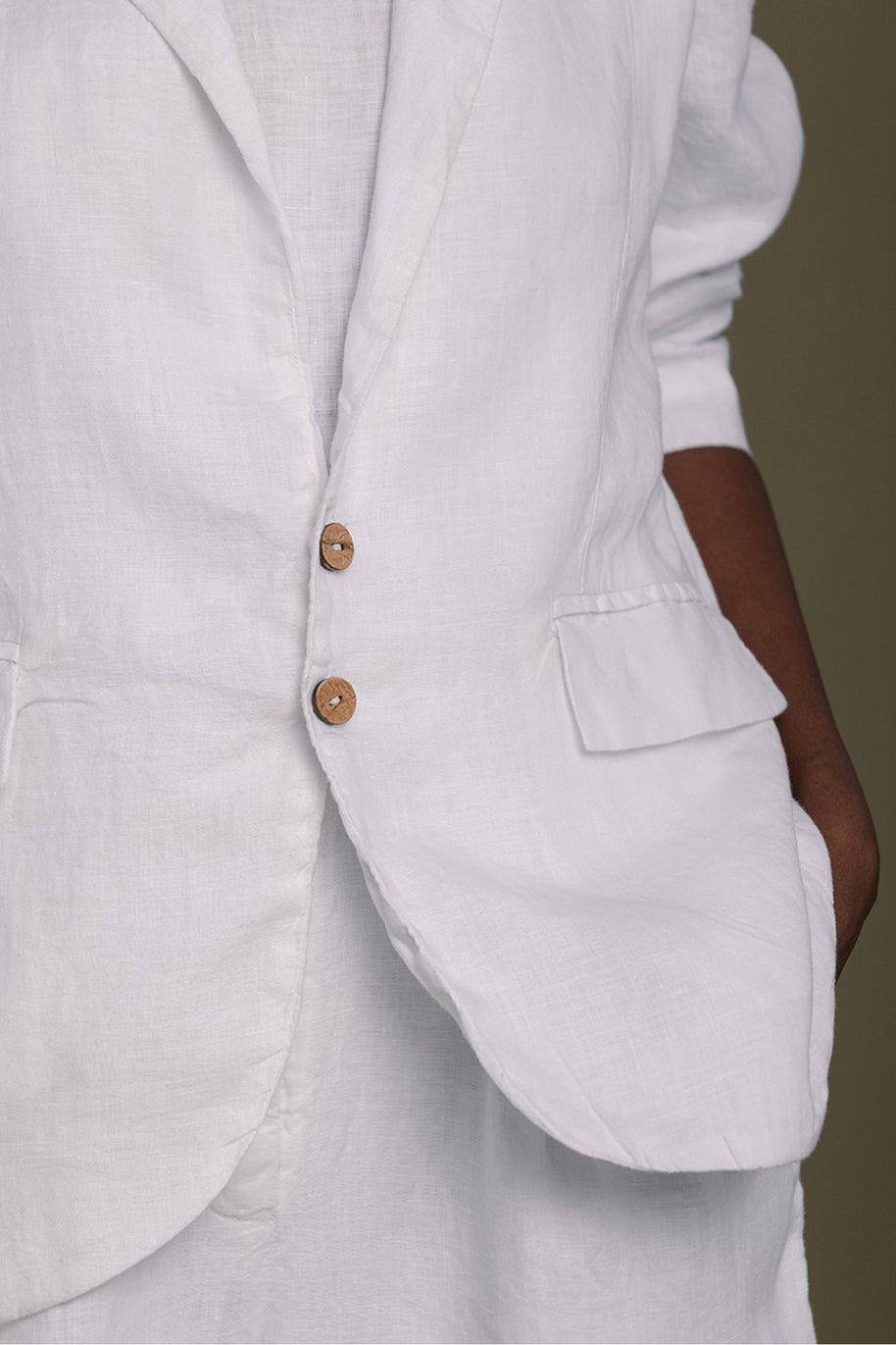 Reistor She's Everything Blazer in White